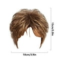 thumbnail image 2 of Bradem Short Curly Gradient Color Wig&nbsp;- Fashion Synthetic, Volumizing Styling, 2 of 3