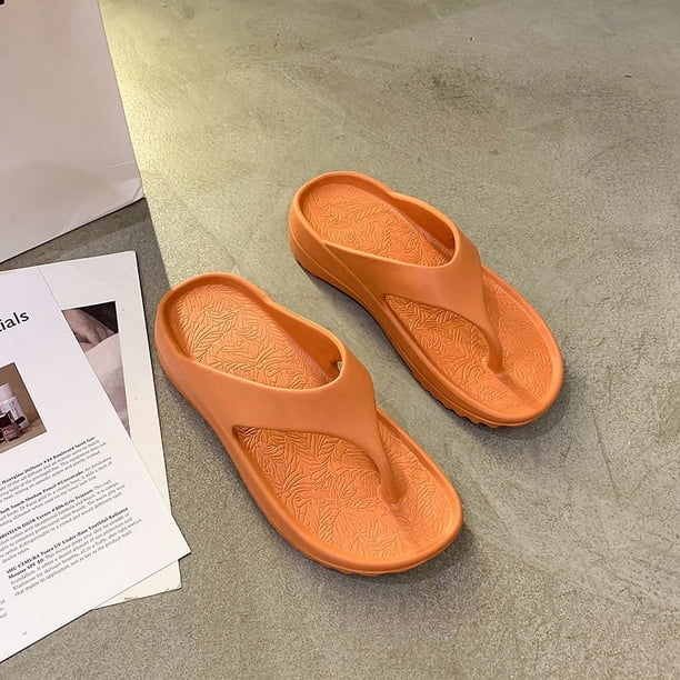 Chanclas Sandalias Mujer Verano Pareja Moda Exterior Sandalias De Cuña De Fondo Grueso Para Hombre