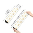 thumbnail image 4 of Pofeuu Wheat Print 30cm Socks, Adult Running Hiking Socks for Youth and Adult, 4 of 7