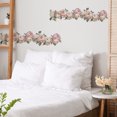 thumbnail image 2 of Herunwer Floral Leaves Bedroom Living Room Home Background Beautification Wall Sticker, 2 of 6