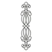 Brewster Home Fashions 93812 Hanover Clear - Stained Glass Applique