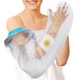 thumbnail image 2 of 1 Pcs Waterproof Arm Cast Cover For Shower Adult Long Full Protector Cover Soft Comfortable Watertight Seal, 2 of 5
