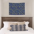 thumbnail image 4 of Picia Uncaria Flower Pattern Tapestry-Tapestries for Bedroom Living Room Dorm(29x37"), 4 of 8