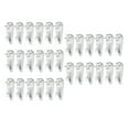 thumbnail image 1 of AMLESO Non-Trace Wall Picture Hook Plastic Invisible Traceless Hardwall Hanger 30pcs, 1 of 8