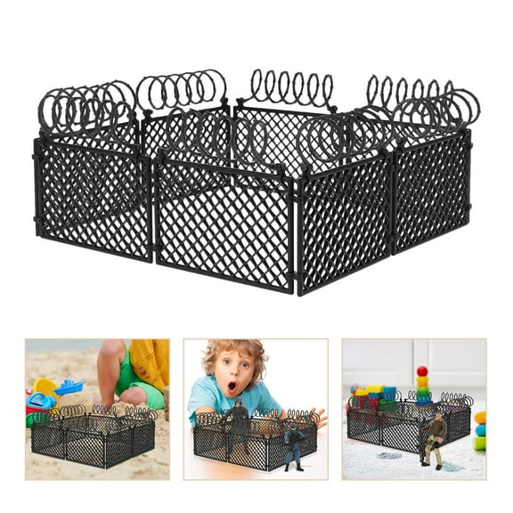 HEMOTON  Garden Landscape Fence Picket Building Block Protective Net