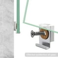 thumbnail image 2 of 8Pcs Premium Mirror Clips Mirror Brackets Frameless Glass Wall Hanging Fixing Kit,Mirror Hanger Clips,for Bathroom Living Room, 2 of 5