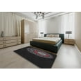 thumbnail image 4 of Ahgly Company Indoor Rectangle Patterned Carbon Gray Novelty Area Rugs, 6' x 9', 4 of 6