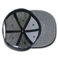 thumbnail image 5 of Decky 1094 6 Panel High Profile Structured Denim Snapback-Blue, 5 of 6