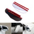 thumbnail image 2 of Espejo Retrovisor Lateral Universal Lluvia Ceja Tablero Visera Parasol Escudo Para Coche Camión 2 Uds Noticed VI008950-00, 2 of 6