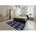 thumbnail image 4 of Ahgly Company Indoor Rectangle Patterned Night Blue Area Rugs, 8' x 12', 4 of 6