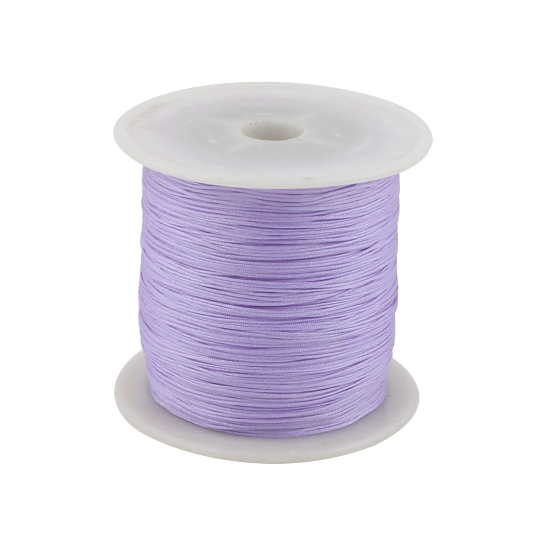 Nylon DIY Art Craft Braided Chinese Knot Cord String Rope 153 Yards Light Purple