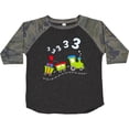 thumbnail image 3 of Inktastic Third Birthday Party Train Boys or Girls Toddler T-Shirt, 3 of 5