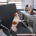 thumbnail image 4 of Stretch Home Office Computer Desk Chair Seat Cover Armchair Protector Rotating Chair Slipcoves, 4 of 9