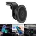 thumbnail image 3 of de coche inalámbrico 15W Carga rápida Montaje de ventilación de aire Tablero de instrumentos Rotación de 360  degree Soporte para Negro, 3 of 8