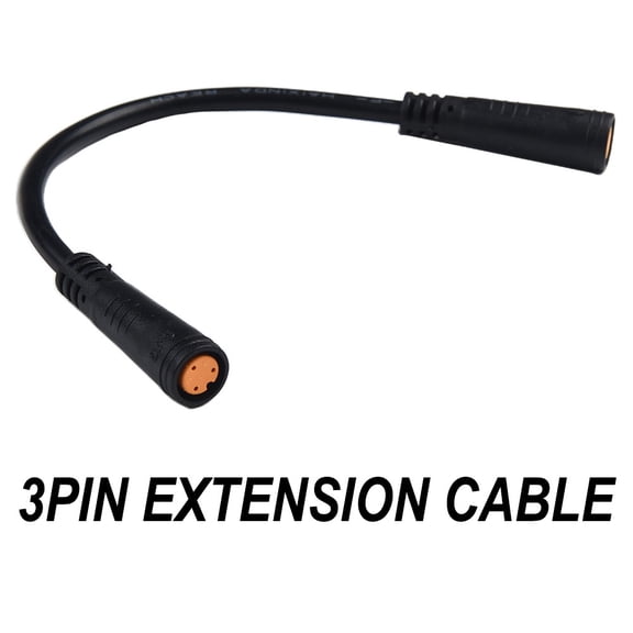Ebike Electric Bicycle 3 Pin Sensor Thumb Throttle Extension Cable for Bafang
