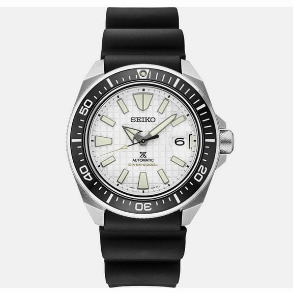 Seiko Prospex SRPE37 Automatic White Dial Mens Watch