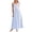 BU1, variant on Women's Gingham Maxi Dress Square Neck Sleeveless Smocked Waist Casual Summer Dress,XXL