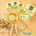 thumbnail image 4 of McCoy Teas Lemon & Ginger Green Tea Premium Ceylon Tea from Sri Lanka, 20 Individually Wrapped Tea Bags, 4 of 6