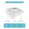 thumbnail image 4 of Twin Quilt Bedding Set, Green Orange Fall Reversible Summer Quilt 3 Pieces, Thanksgiving Pumpkins Maple Leaf Vintage Lightweight Bedspreads Coverlets with 2 Pillow Shams for All Seasons, 4 of 5