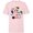 Soft Pink, variant on Disney Mickey Mouse Be Kind Have Fun Never Give Up Stay Cool - Short Sleeve T-Shirt for Kids - Customized-White