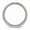 thumbnail image 2 of Grey Titanium Ring Band Wedding Grooved 6mm Polished, 2 of 7