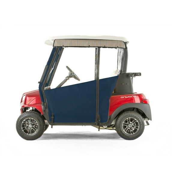 Club Car Onward Golf Cart PRO-TOURING Sunbrella Track Enclosure - Navy