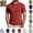 Wine, variant on Mfakffe Mens Polo Shirts Casual Short Sleeve Golf Tshirt Summer Big and Tall Lapel Collar Top Comfortable Cotton Tees (Light Green, XL)