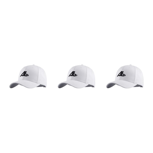 Gorra Qarigey Dura de Poliéster Algodón Blanco Talla Única