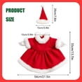 thumbnail image 4 of Christmas Porch Goose Outfit, Cheerful Winter‑Festive Costume Kit, Holiday Outfit Accessories Suitable for 23 Inch Large Porch Goose Statue, Xmas Holiday Gift, 4 of 5