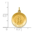 thumbnail image 3 of FB Jewels 14K Yellow Gold Saint John Baptist Medal Charm, 3 of 4