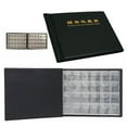 thumbnail image 3 of BUYISI New Practical Coin Album Storage Penny Red 10 Pages 240 Pocket Black Coin Collection Collecting Coin Lightweight, 3 of 5