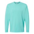 thumbnail image 1 of SoftShirts T-Shirt à Manches Longues Bio pour Adulte, S, Vert d'Eau, 1 of 5