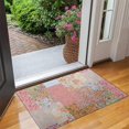 thumbnail image 2 of Pioneer Flower Floral Print Pattern Door Rugs,Washable Non Slip Door Mats Indoor,Decorative Door Mats,Entry Mat Indoor for Entrance,Bedroom,Kitchen,Bathroom,17"x30", 2 of 6