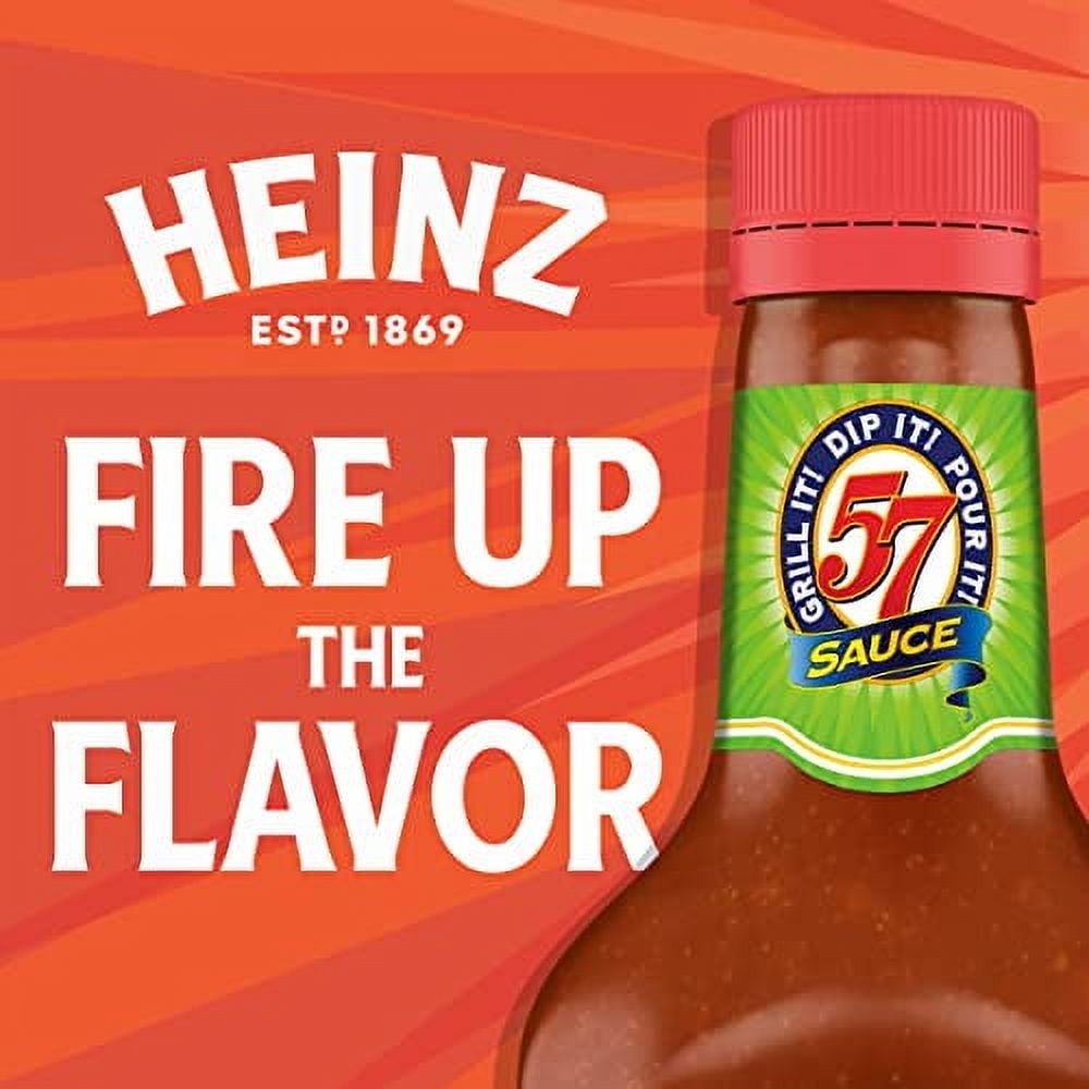 Heinz Hot 57 Sauce, 10 oz Bottle (Pack of 2)