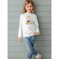 thumbnail image 2 of Girl With Red Berries Long Sleeve Toddler -Image by Shutterstock,  3 Toddler, 2 of 4