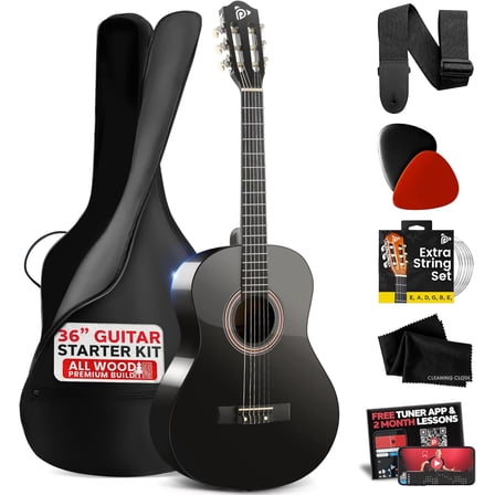 Pyle Beginner Acoustic Guitar Kit