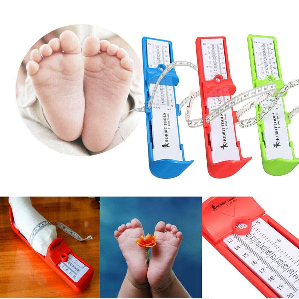 Kids Infant Foot Measurer Toddler Baby Foot Measure Gauge Children Foot Measuring Tool Shoes Size Measuring Ruler Tool 0-20CM Professional Foot Width Measuring Device For Children
