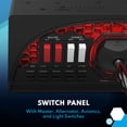 thumbnail image 4 of Flight Controls Honeycomb Alpha Yoke con panel de interruptores, 4 of 6
