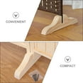 thumbnail image 4 of KAKOWELY room divider stand 3pcs Room Divider Stand Screen Panel Feet Room Divider Bracket Partition Base11.42"X2.87"X1.38", 4 of 5