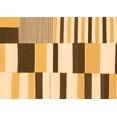 thumbnail image 1 of Ahgly Company Indoor Rectangle Abstract Orange Modern Area Rugs, 7' x 9', 1 of 4