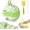 Green, variant on Ice Cube Maker Bottle | 2 in 1 Ice Cube Maker Bottle with Straw | Cup with Built in Ices Mold Portable Silicone Easy Release Proof Beverage Cooler for Gym Travel Beach Camping Summer (Green, 500ML)
