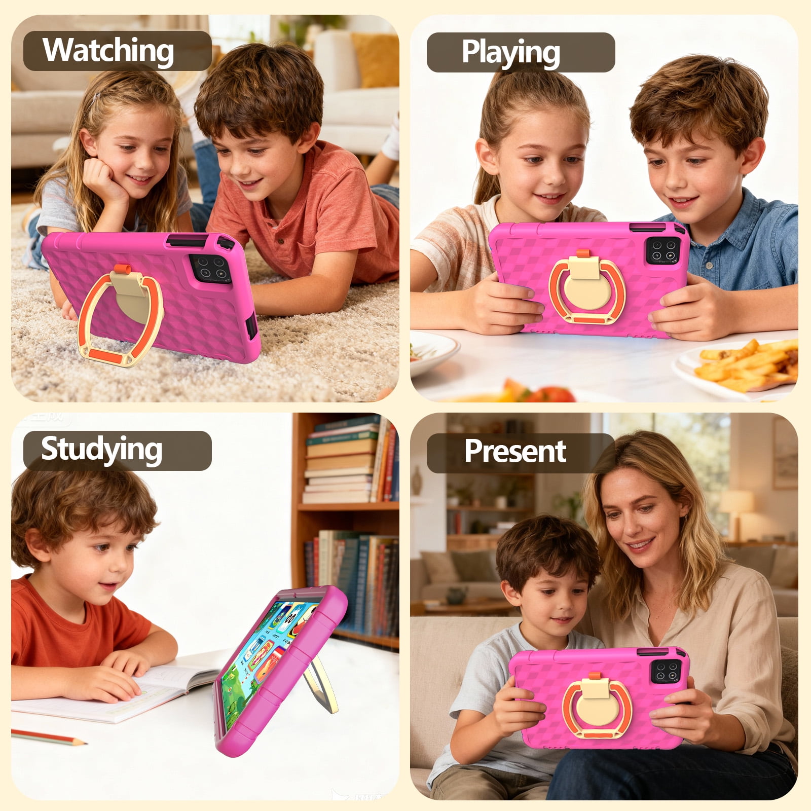 Android 15 Tablet, 10.1 inch Kids Tablet, Octa-core CPU, 20GB+128GB+1TB Expand Tablets for Kids with Kids Space, Parental Control, 6000mAh Big Battery, HD Touchscreen Display Tableta
