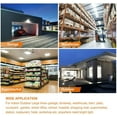 thumbnail image 3 of LED Garage Light 38W transformable Folding Ceiling Light Decoration 85V-265V White, 3 of 7