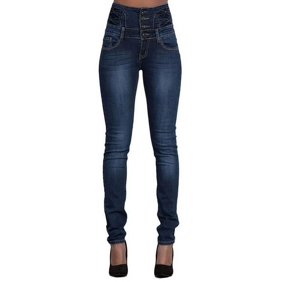 LilyLLL Women Pencil Stretch Casual Denim Skinny Jeans Pants High Waist Jeans