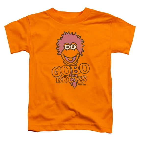 Fraggle Rock Gobo Rocks S/S Toddler T-Shirt Orange