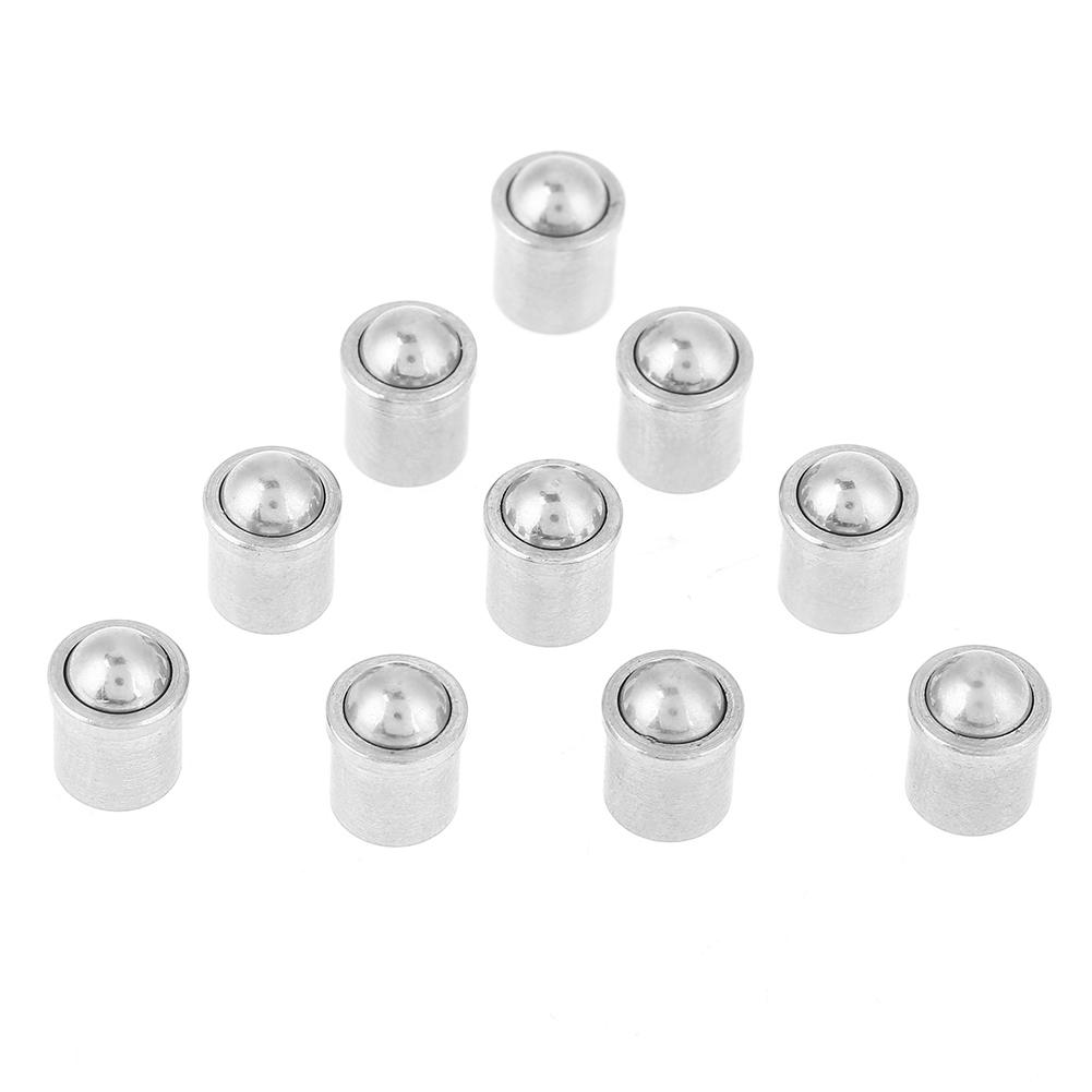 Mgaxyff Spring Plunger,Ball Plunger,10pcs 304 Stainless Steel Push Fit