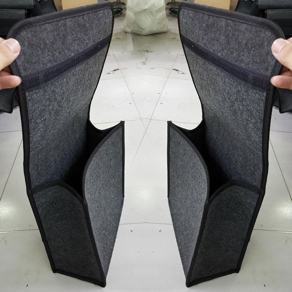 AURARMLET Bolsa Organizadora Flexible De Fieltro Para Con Cierre De Gancho Y Almacenamiento