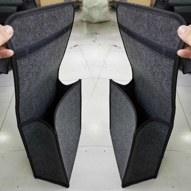 AURARMLET Bolsa Organizadora Flexible De Fieltro Para Con Cierre De Gancho Y Almacenamiento