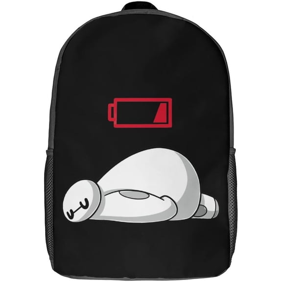 Baymax Kawaii Cute Backpack For Laptop Bags Bookbag Big Casual Daypack For Men Women Travel Sports Work