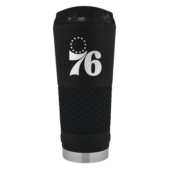 Black Philadelphia 76ers Stealth Matte 24oz Tumbler